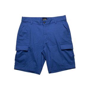 Daniel Cremieux Cargo Shorts Mens Size 36 Blue Chino Twill